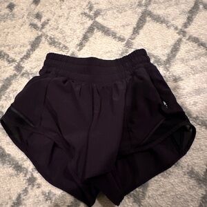 Hotty Hot High-Rise Lined Short 2.5" Black Size 2